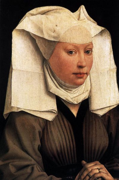 lady wearing a gauze headdress c. 1445.preview